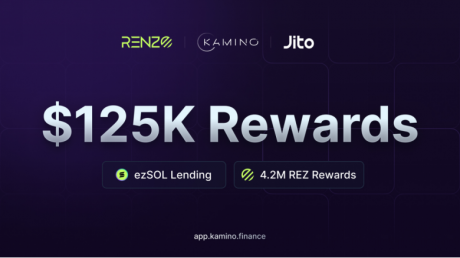 Kamino与Renzo携手推动$ezSOL增长，4.2M $REZ奖励等你拿